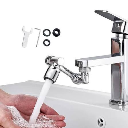 1080° Rotatable Faucet For Kitchen & Washroom | Sink Faucet Rotating | Sink Extender Faucet
