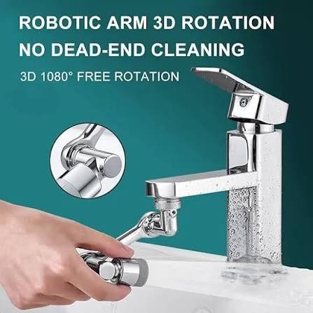 1080° Rotatable Faucet For Kitchen & Washroom | Sink Faucet Rotating | Sink Extender Faucet