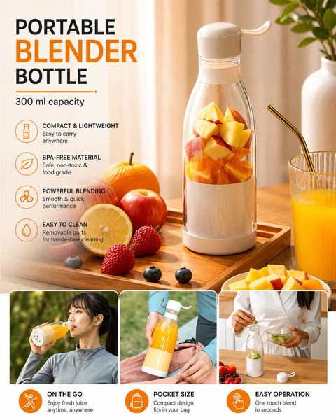 USB Rechargeable Juicer Blender