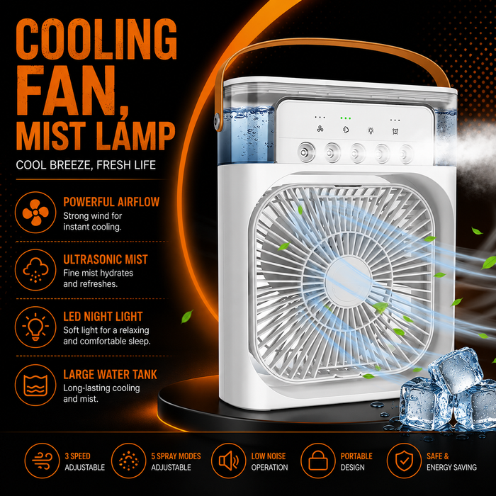 Portable Air Conditioners Cooling Fan 2024