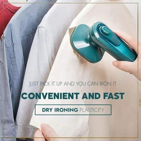 Professional Micro Steam Iron Green Dry Wet Combo