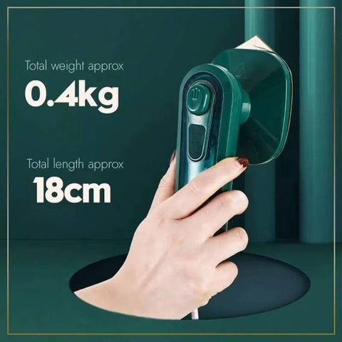 Professional Micro Steam Iron Green Dry Wet Combo