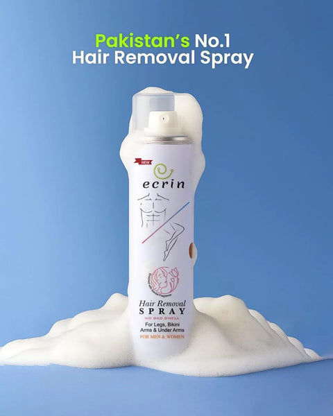 New Original Ecrin Hair Removal Foaming Spray Advance Formula with Refreshing Fragrance 200ml